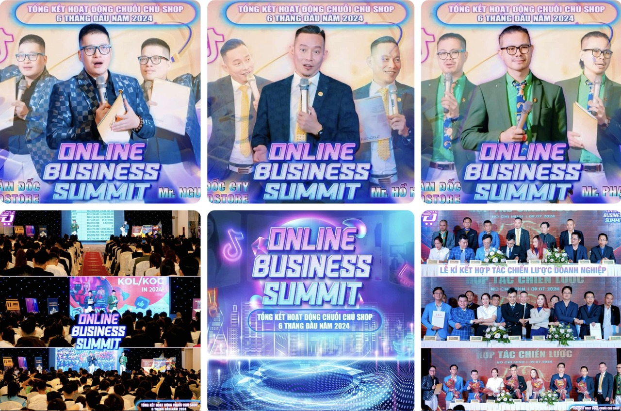 ONLINE BUSINESS SUMMIT - TỔNG KẾT HOẠT ĐỘNG KINH DOANH QUÝ II CHI NHÁNH HỒ CHÍ MINH.