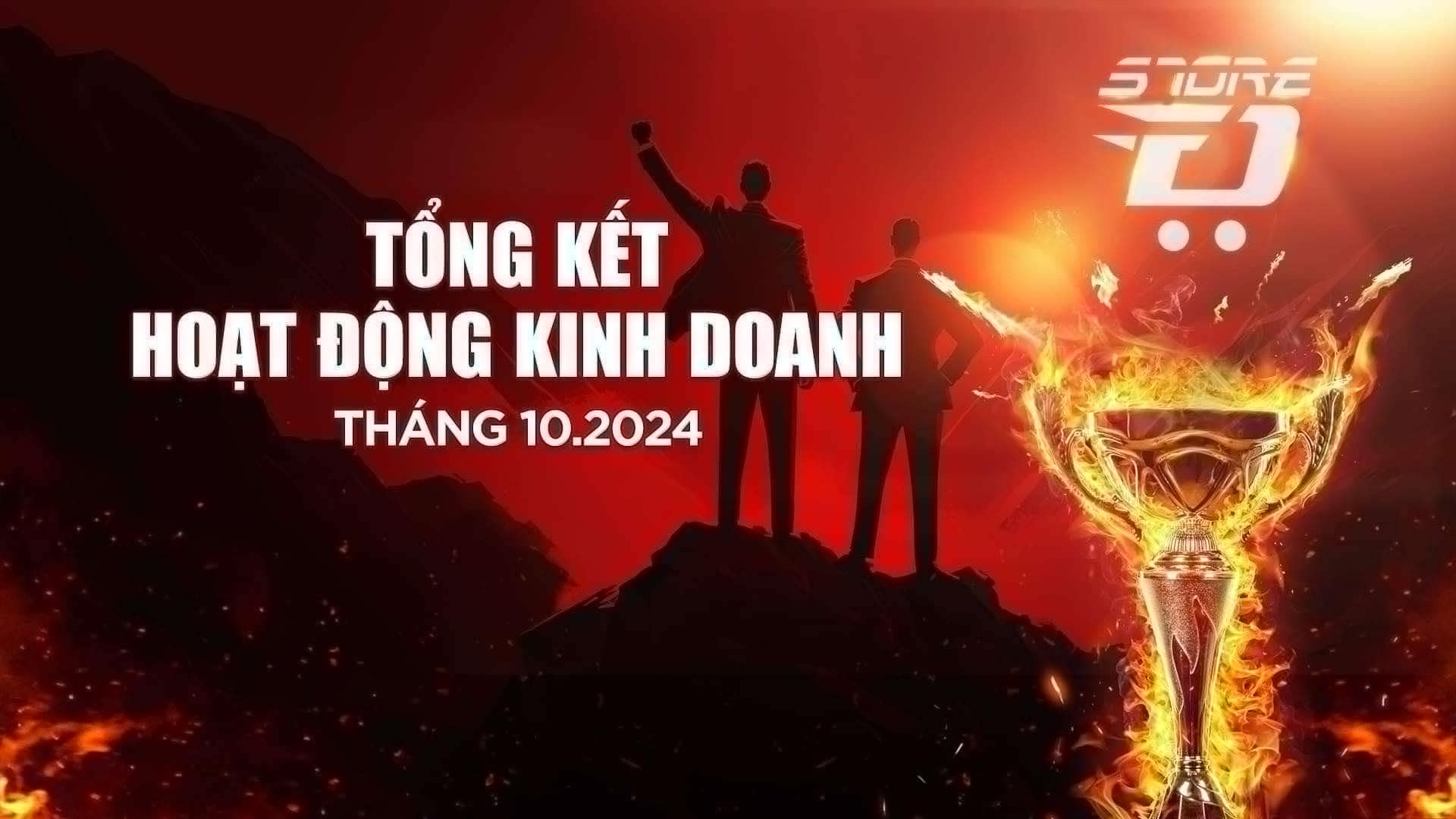 Tổng kết hoạt động kinh doanh tháng 10- 2024 - Dstore Hà Nội