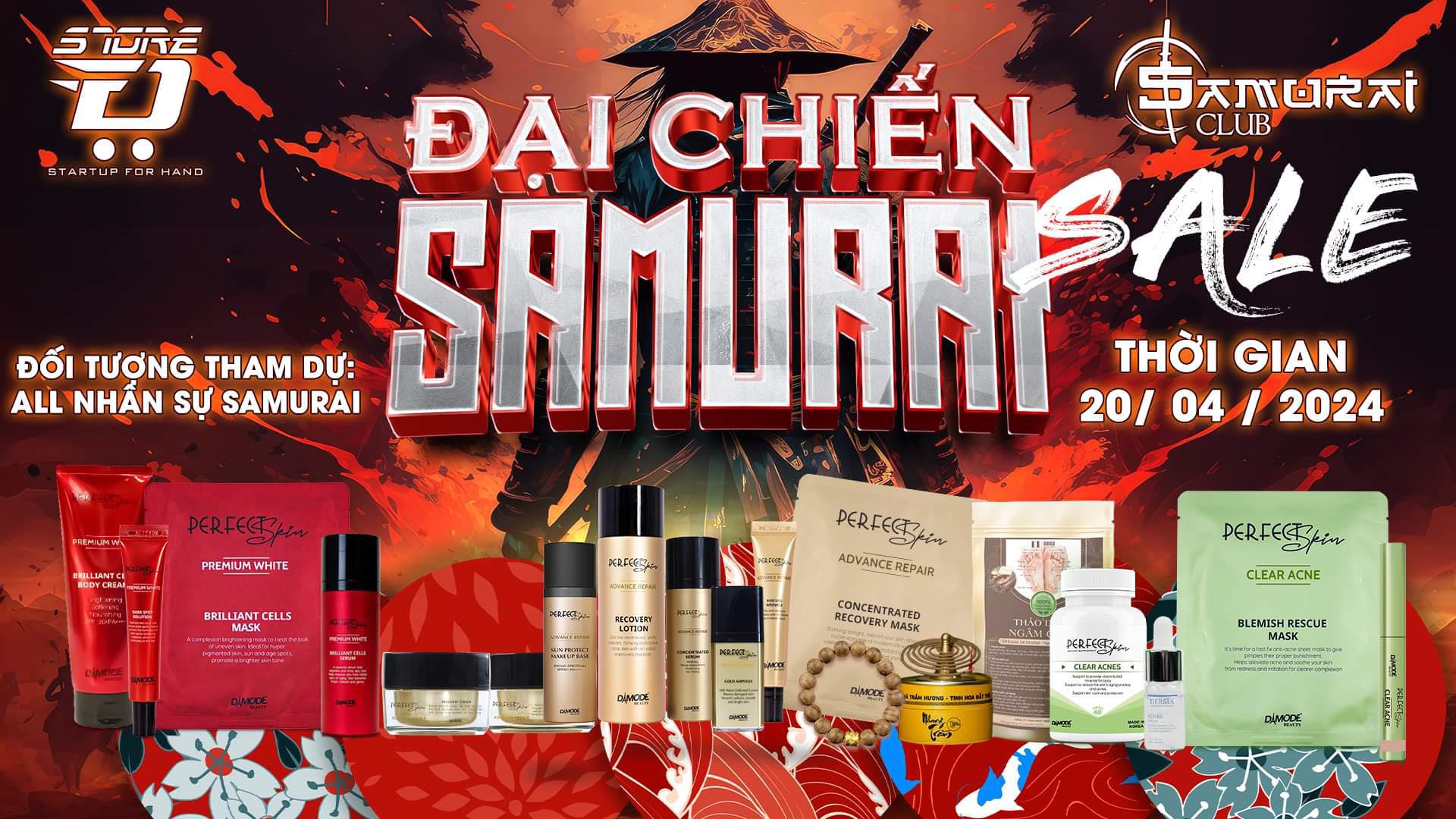 Đại chiến SAMURAI SALE Dstore Hà Nội